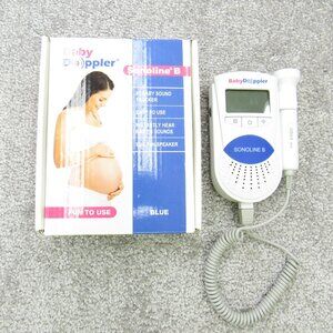 Baby Doppler Sonoline B Fetal Heartbeat Monitor Pocket Doppler w Probe & Box